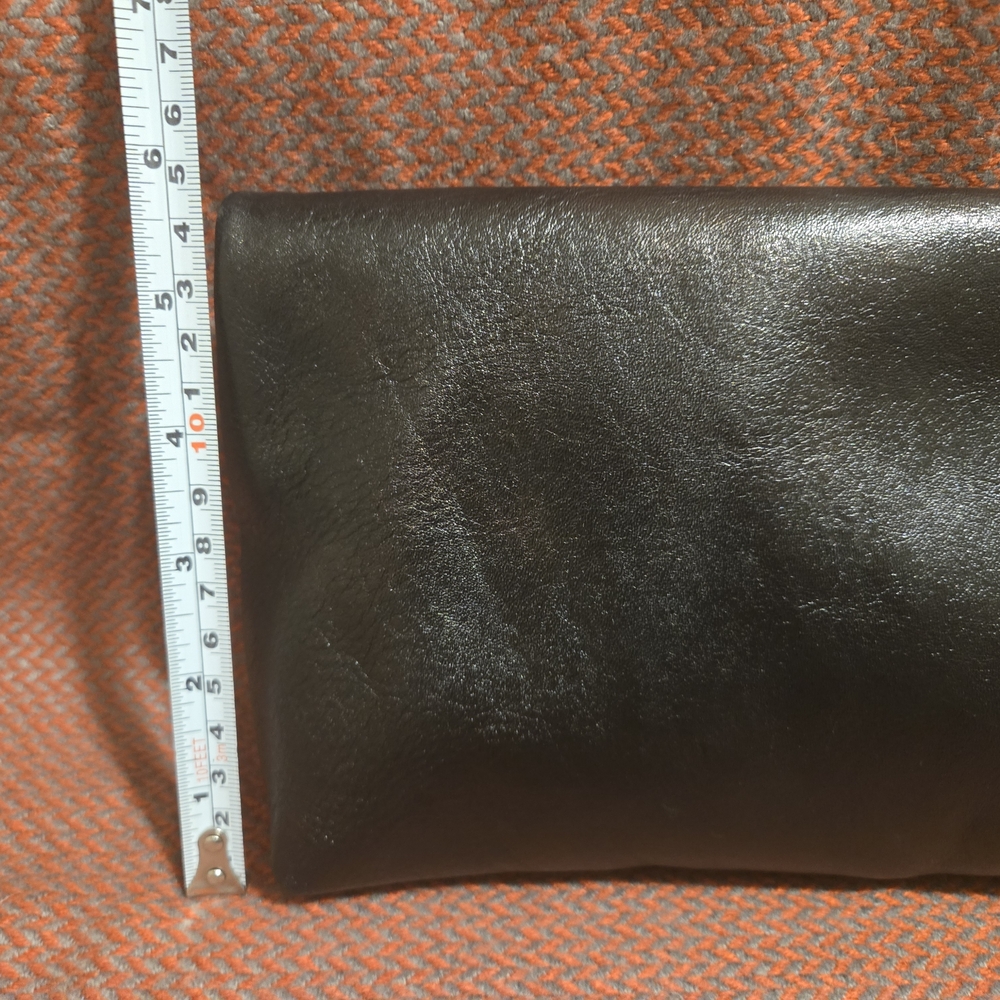 Patricia Nash Black Leather Clutch / Wristlet - Picture 12 of 13